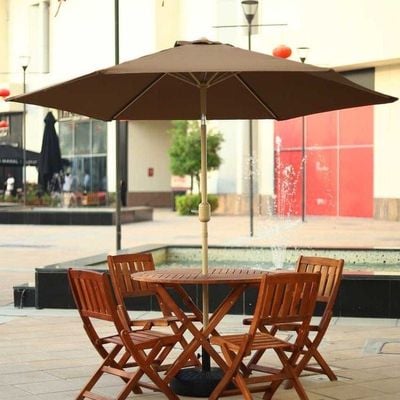 Waterproof Parasol Umbrella With Base