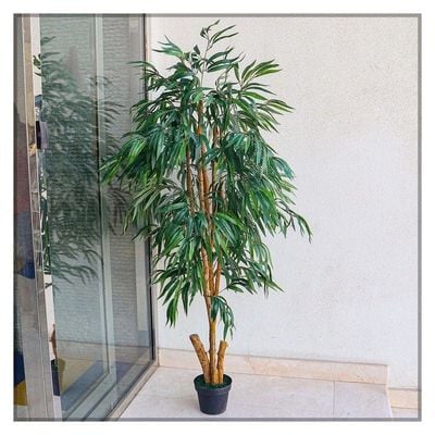 Nearly Natural Artificial Ficus Plant 2 Meter Tall