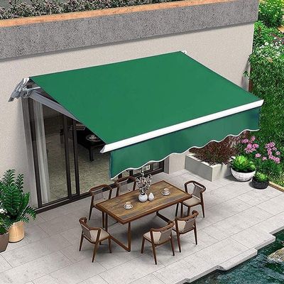 Yatai Outdoor Sun Shade Door Canopy Shelter Foldable Awning with Manual Crank Handle