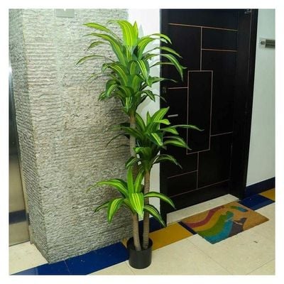 3 Rods Artificial Dracaena Fragrans Plant 1.8 Meters