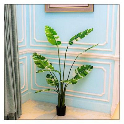 Artificial Banana Tree 1.5 Meters High Fake Plant with Plastic Pot