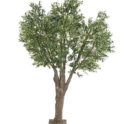 YATAI Artificial Faux Olive Tree About 2.4 Meters