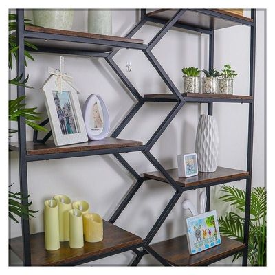 Zigzag Storage Shelf Rack