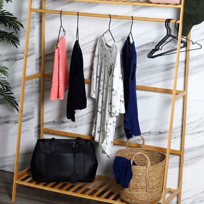 Bamboo Garment Coat Rack