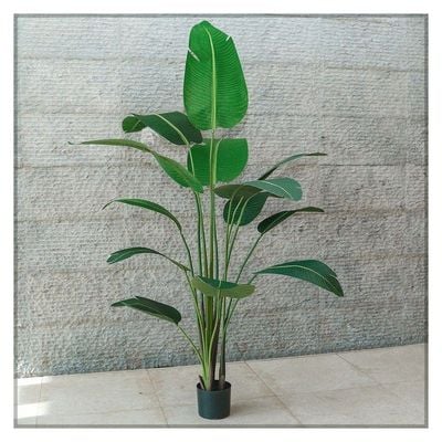 Artificial Banana Tree Houseplant Bird of Paradise 2 Meter High