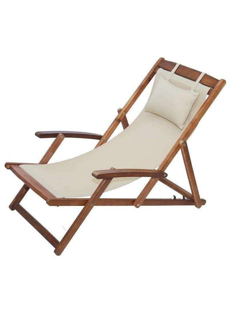 Low wooden sale beach chairs