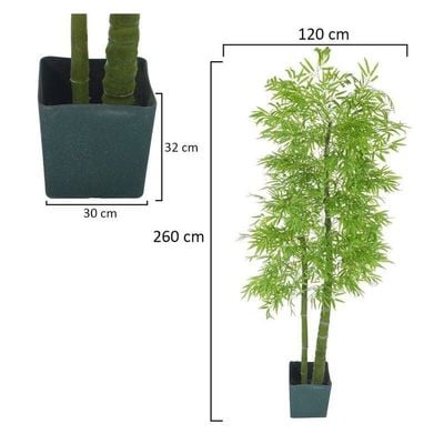 Artificial Bamboo Plant Tree 2.6m High