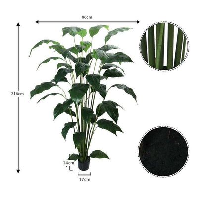 Artificial Peace Lily Plant 2.1 meter high