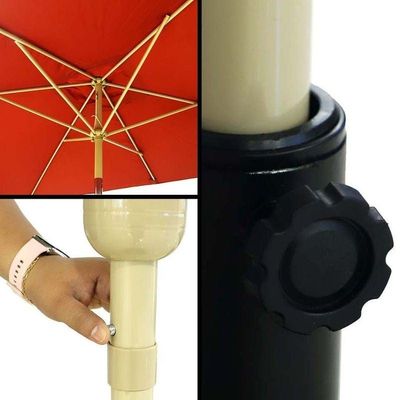 Waterproof Parasol Umbrella With Stand