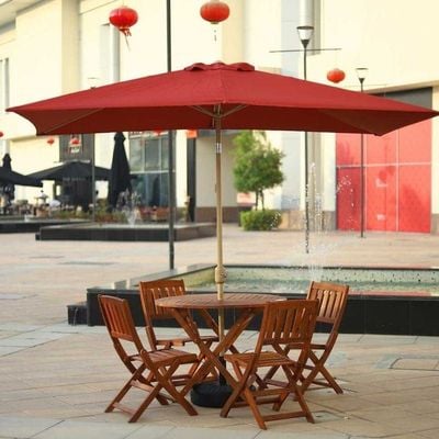 Waterproof Parasol Umbrella With Stand
