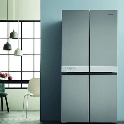 Ariston French Door Refrigerator Bottom Freezer 255 W AQ5DI24JVS Inox