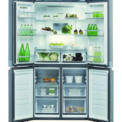 Ariston French Door Refrigerator Bottom Freezer 255 W AQ5DI24JVS Inox