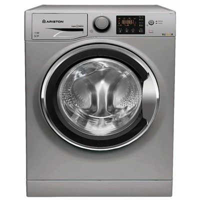 Ariston Front Load Washer Dryer 9 kg RDPG96407SXGCC Silver