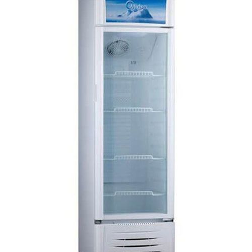 Midea Showcase Refrigerator HS411S White