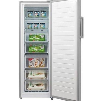 Midea Upright Freezer Stainless Steel Finish Convertible Freezer to Fridge, 1 Year Warranty 310 L HS312FWES Stainless steel