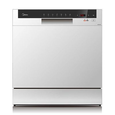 Midea Countertop Dishwasher 8 Place Setting Portable 8 Pcs WQP83802FS Silver