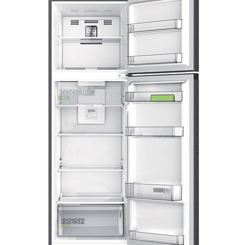 Midea Double Door Refrigerator 13.6cft MDRT390MTE28 Dark Sliver