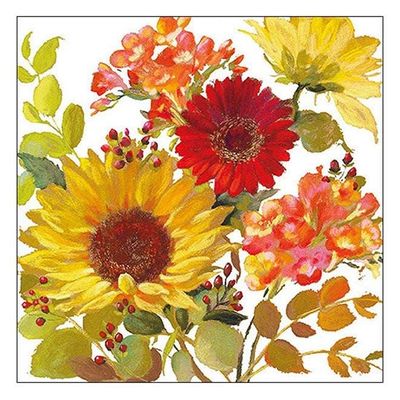 Ambiente Large Sunny Flowers Napkins