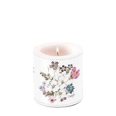 Ambiente Mea Flowers Candle, Small