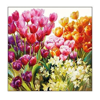 Ambiente Small Tulips Napkins Ambiente Small Tulips Napkins