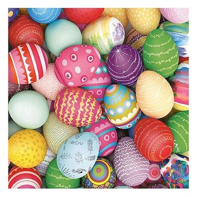 Ambiente Large Coloful Eggs Napkins