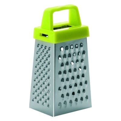Ibili 4-Sided Mini Grater, 4 x 3 x 8cm, Stainless Steel