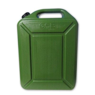 GAB Plastic Green Plastic Fuel Gallon 20 liters