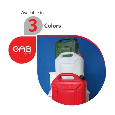 GAB Plastic Green Plastic Fuel Gallon 20 liters