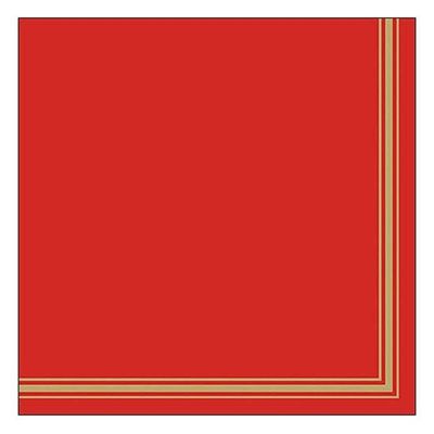 Ambiente Large Lea Napkins - Red
