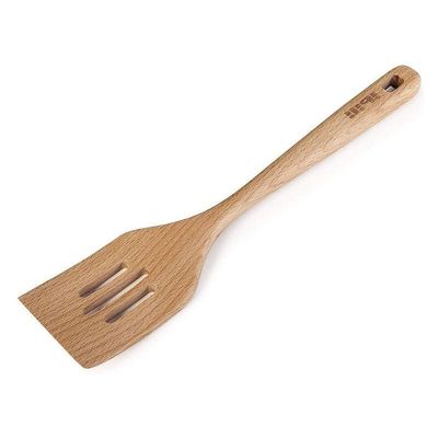 Ibili Perforated Wooden Spatula, 30cm
