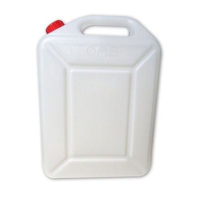 GAB Plastic, Clear Plastic Water Gallon, 20 liters, Clear Water Gallon, Plastic Gallon, Plastic Jerrycan, Clear Fluid Container, Water Storage, Liquid Container, Reusable, Sturdy, BPA-free Plastic