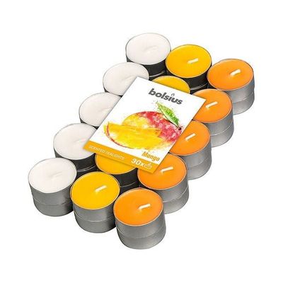 Pack of 30 Mango Fragranced Tealight Candles