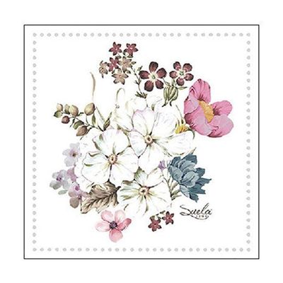 Ambiente Small Mea Flowers Napkins