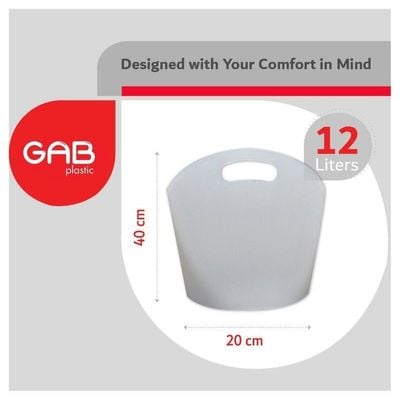 GAB Plastic Plastic Basket 12L