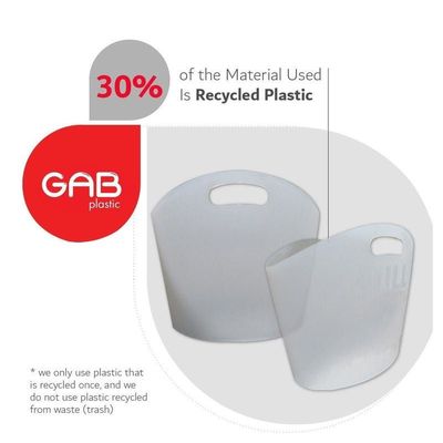 GAB Plastic Plastic Basket 12L