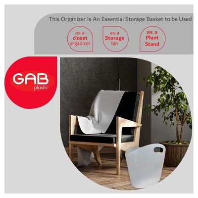 GAB Plastic Plastic Basket 12L