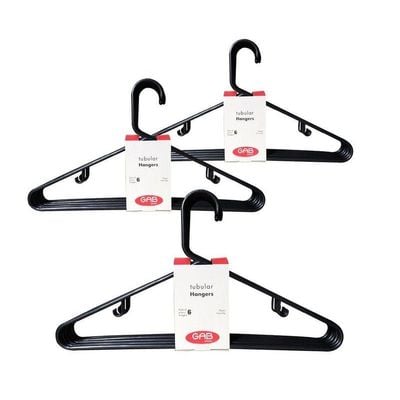 GAB Plastic Plastic Hangers Pack of 18