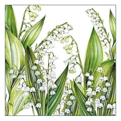 Ambiente Large Sweet Lily Napkins