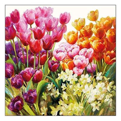 Ambiente Large Tulips Napkins Ambiente Large Tulips Napkins