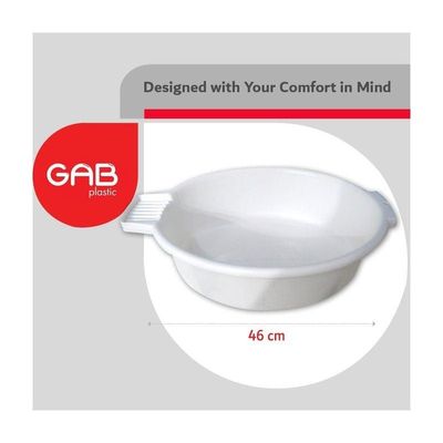 GAB Plastic Oval Basin 46cm