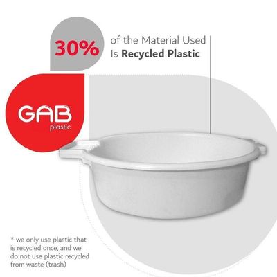 GAB Plastic Oval Basin 46cm