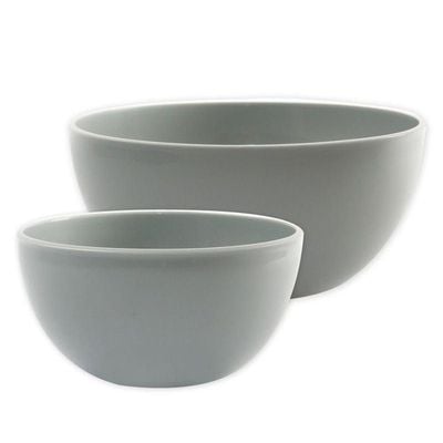 GAB Plastic Salad Bowl Set of 2 Medium and large