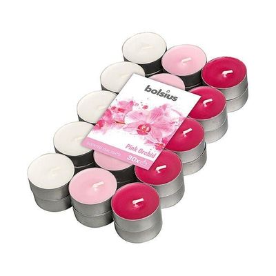 Pack of 30 Orchid Fragranced Tealight Candles