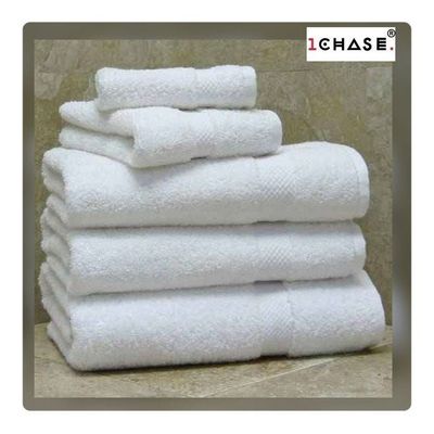 12-Piece Premium Hotel Salon Quality Face Towel White 13 X 13inch