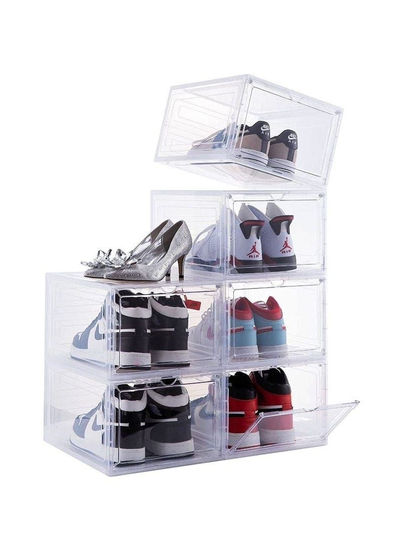 Transparent shoe deals box