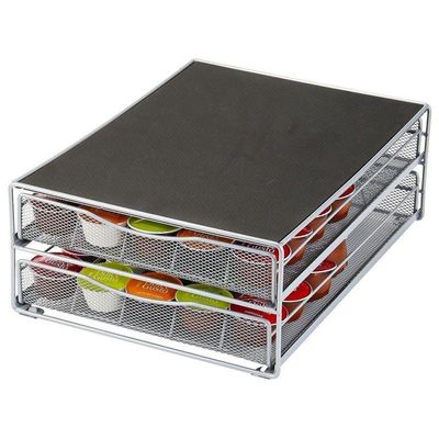 1CHASE Double Layer Coffee Capsule Holder Drawer