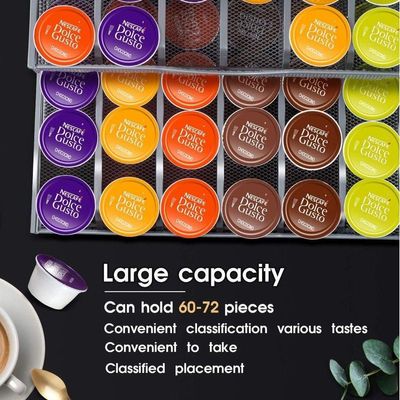 1CHASE Double Layer Coffee Capsule Holder Drawer