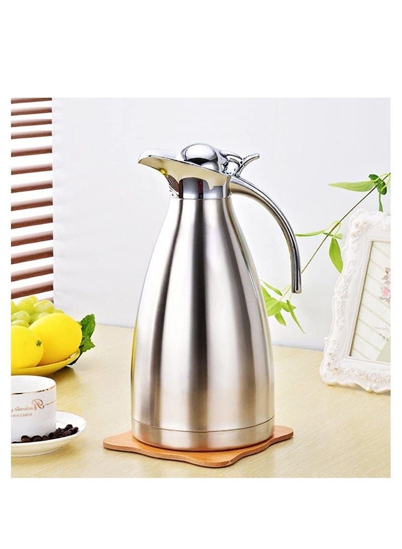 Stainless steel coffee outlet carafe