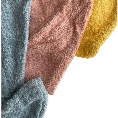 100% Cotton Terry Hair Towel Wrap, Pink