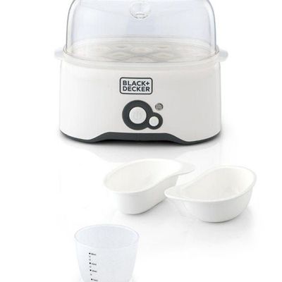 Rapid Egg Cooker and Egg Boiler With 6 Eggs Capacity 280 W EG200-B5 White